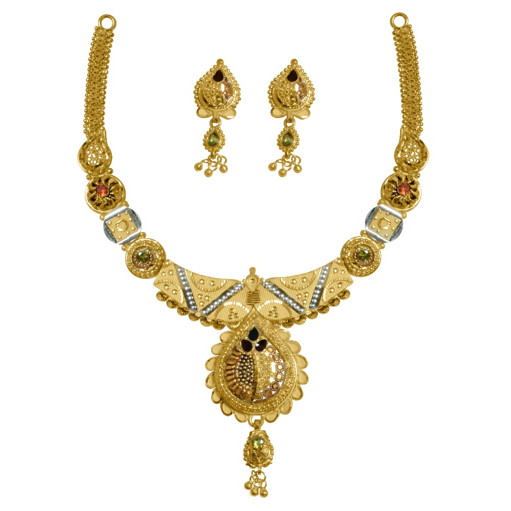 Designer necklace set for wedding ag-n001