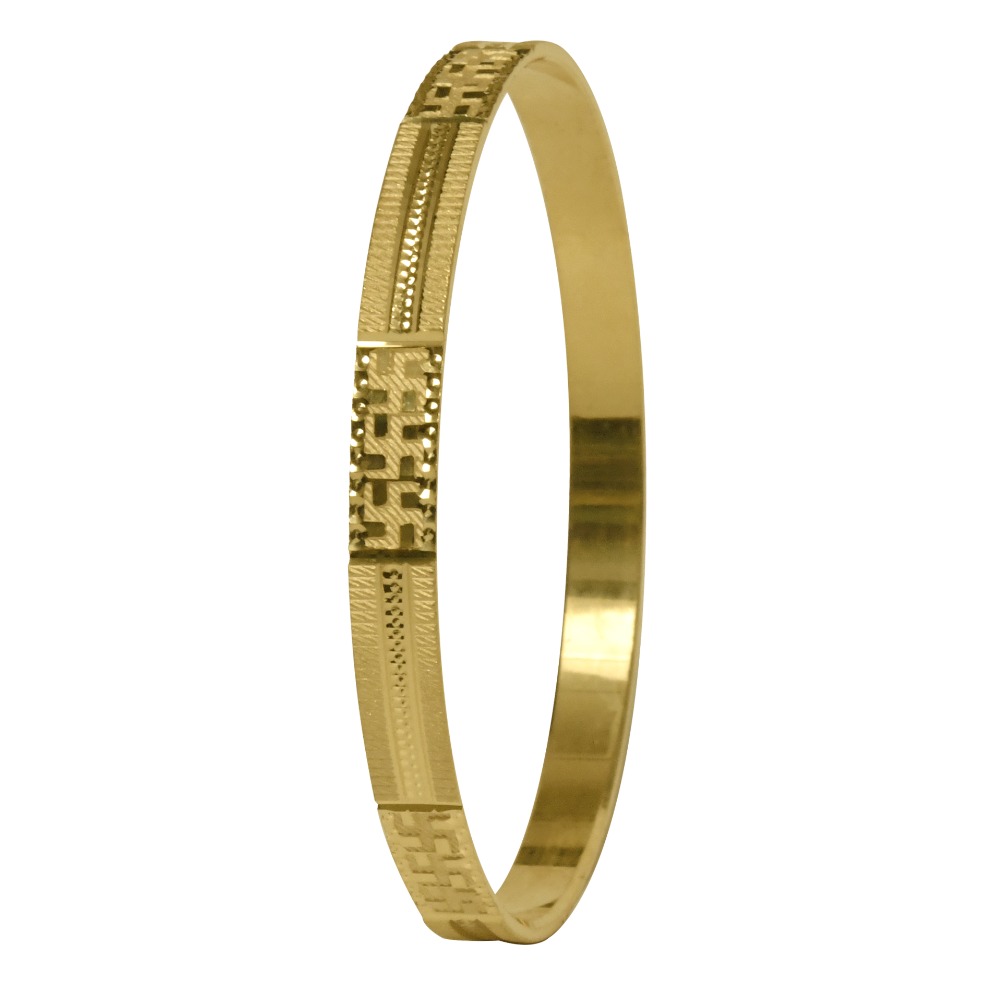 Designer swastik design bangle kada ag-b008