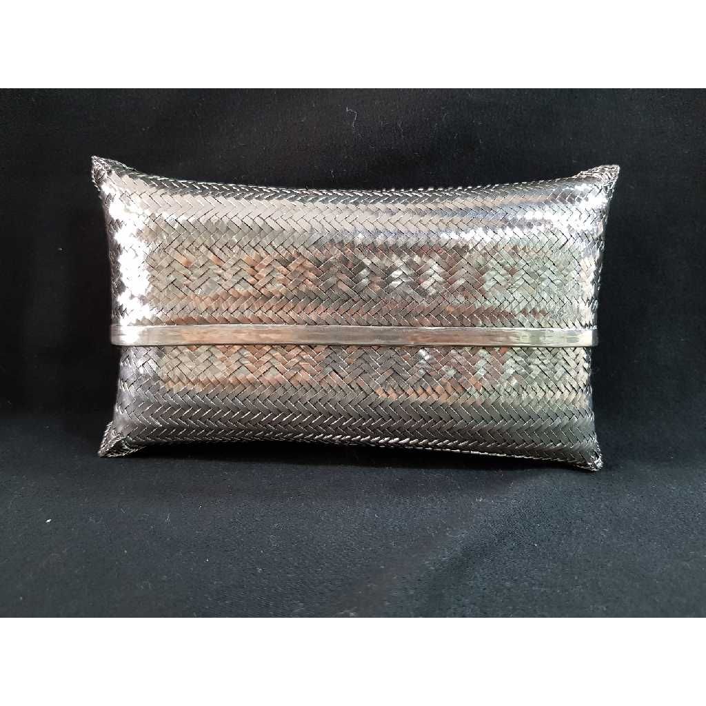 Silver clutch