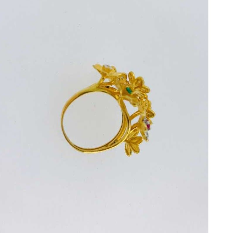 916 gold ad ring - Image 3