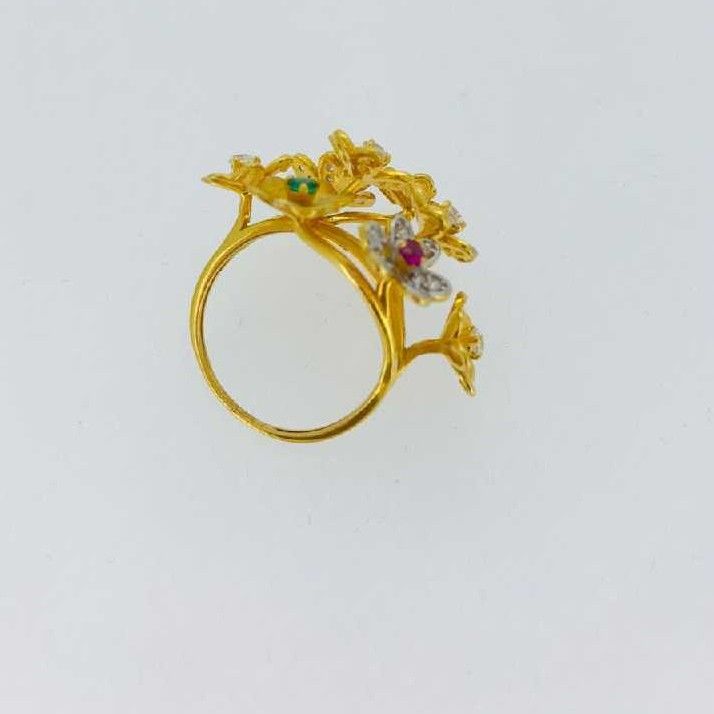916 gold ad ring - Image 2