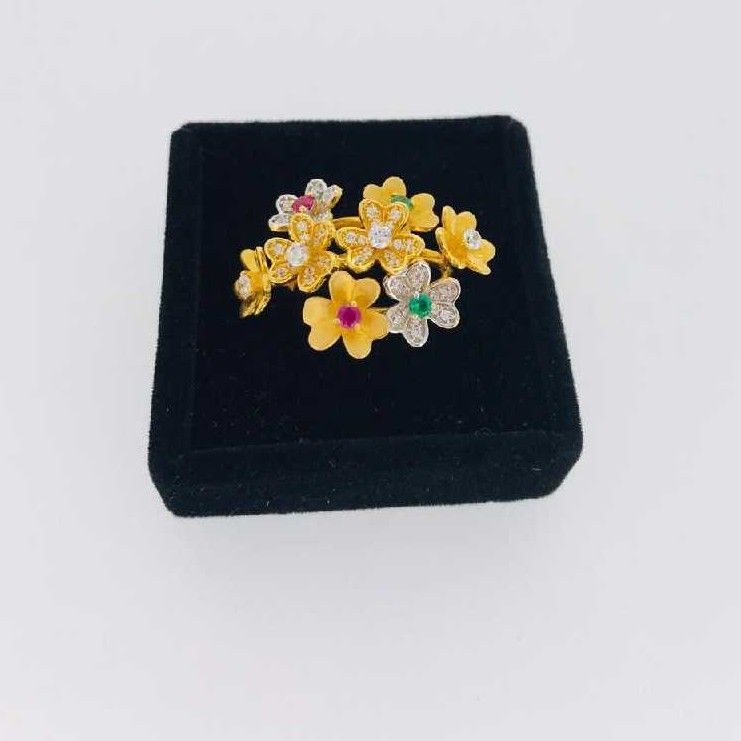 916 gold ad ring
