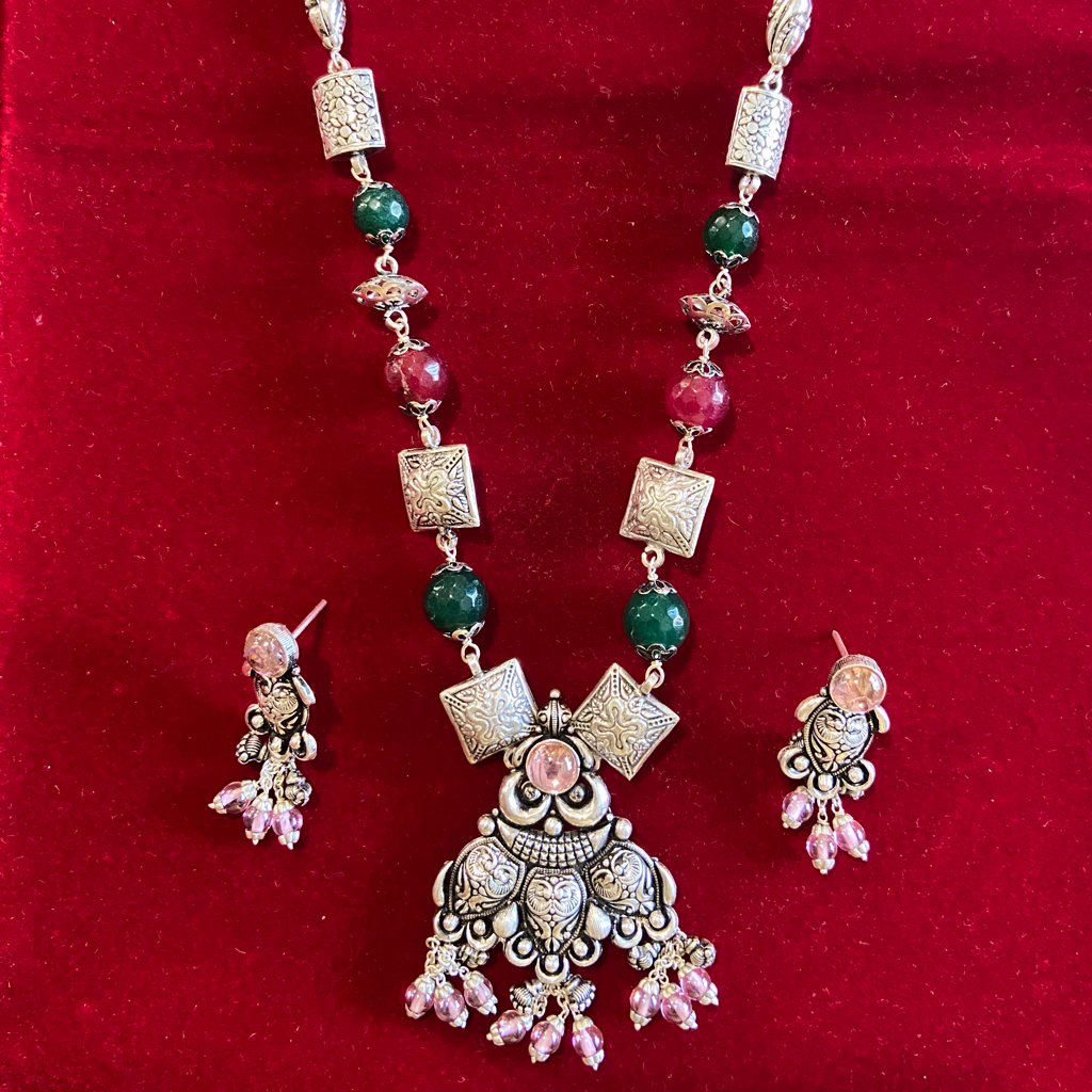 Silver Antique Long Set