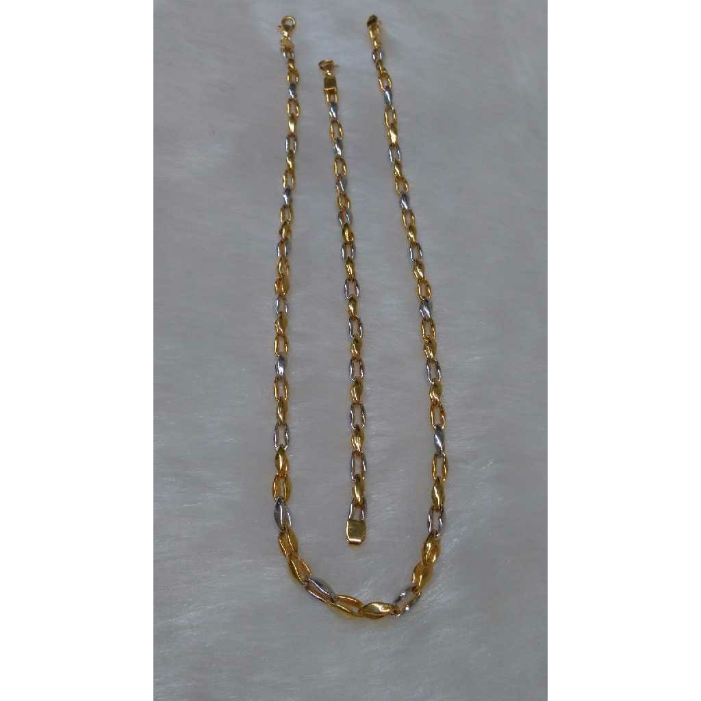916 Gold Chain Lucky Set