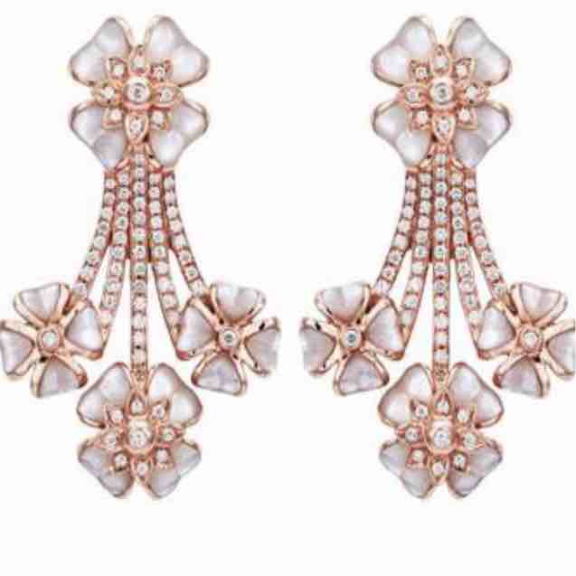 Earrings mother of pearl