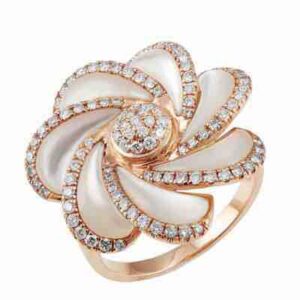 Mother of pearl ring