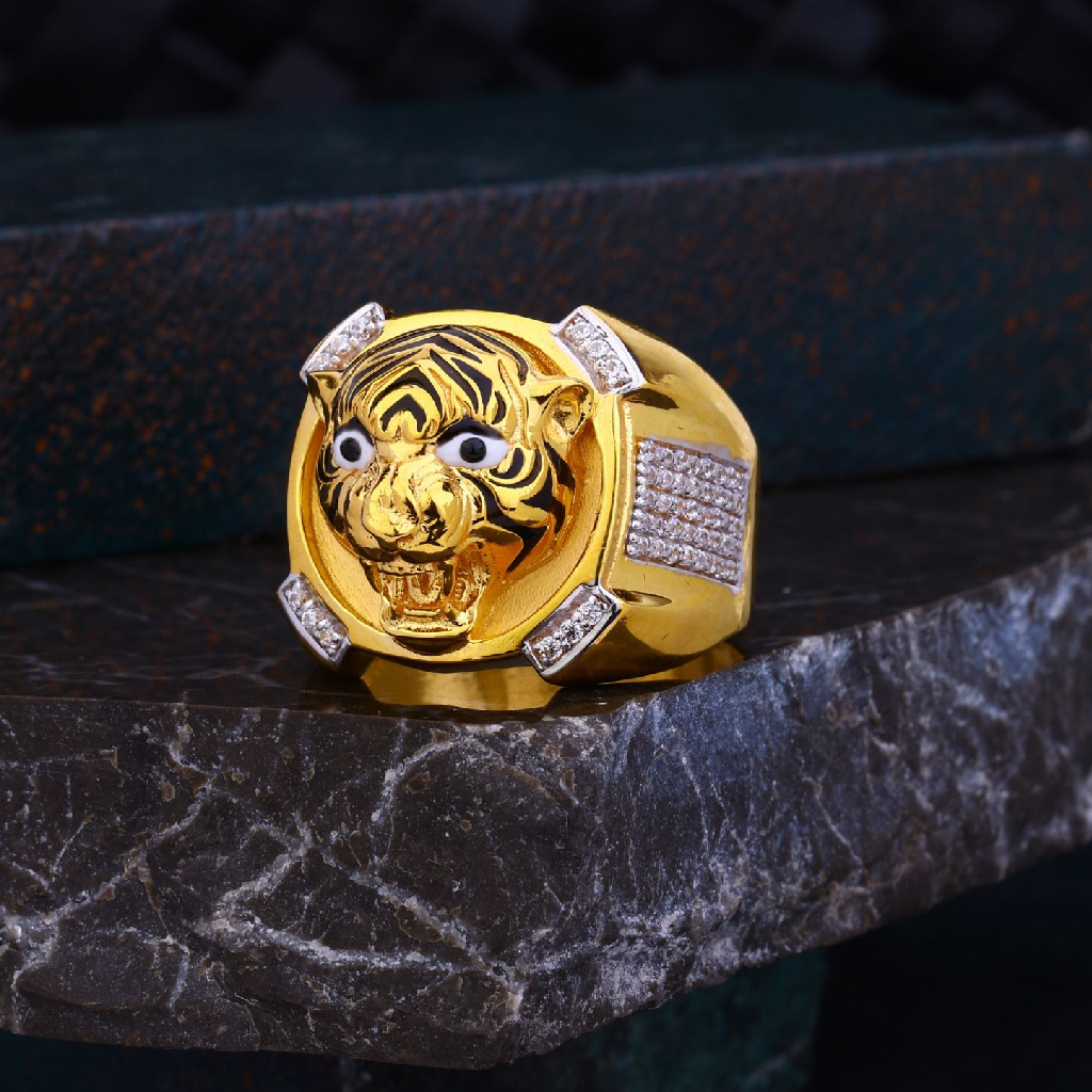 New Latest Design Gold Ring For Men