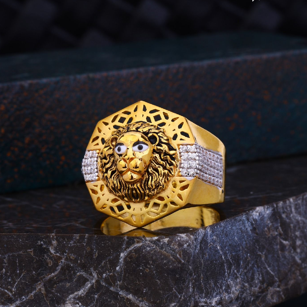 New Latest Design Gold Ring For Men