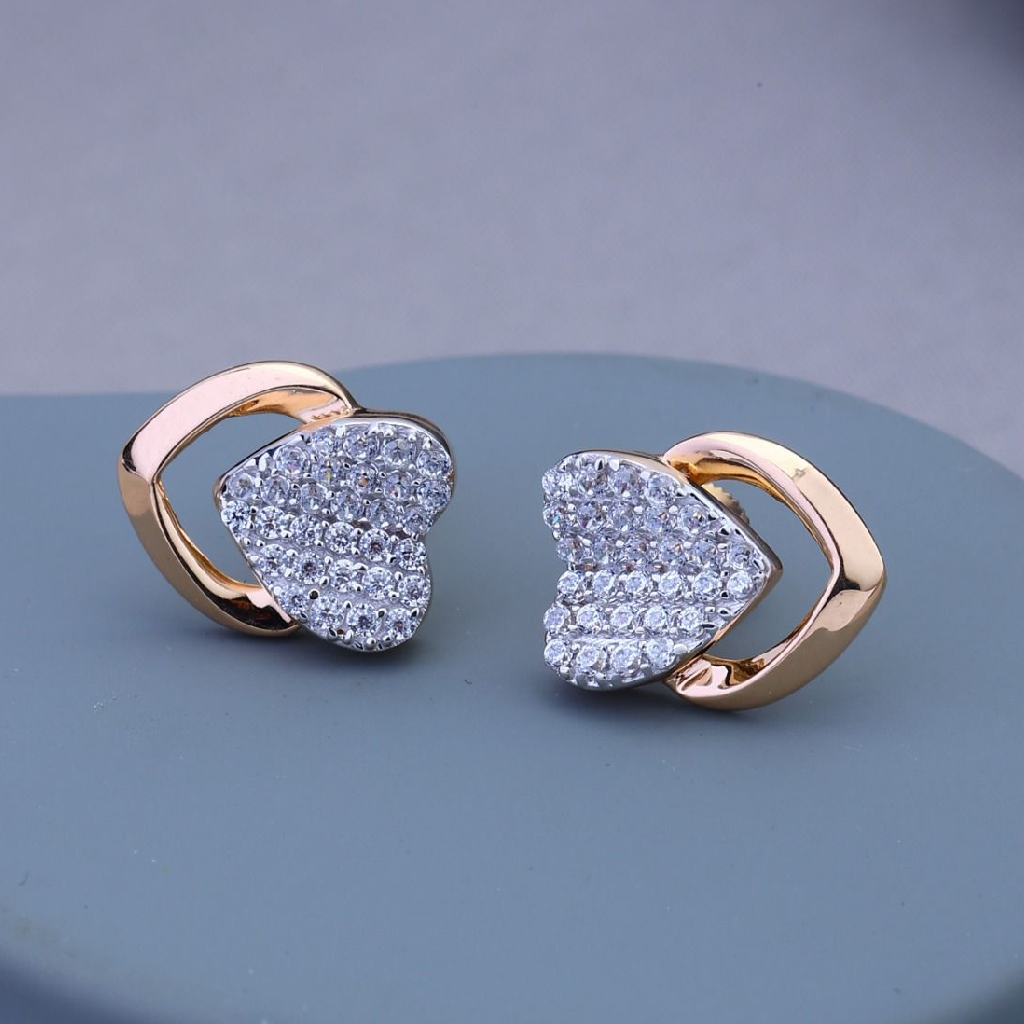 New Fancy Rose Gold Earrings