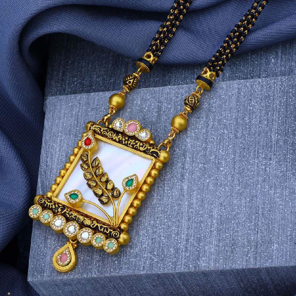 Latest Design Gold Jadtar Design Mangalsutra