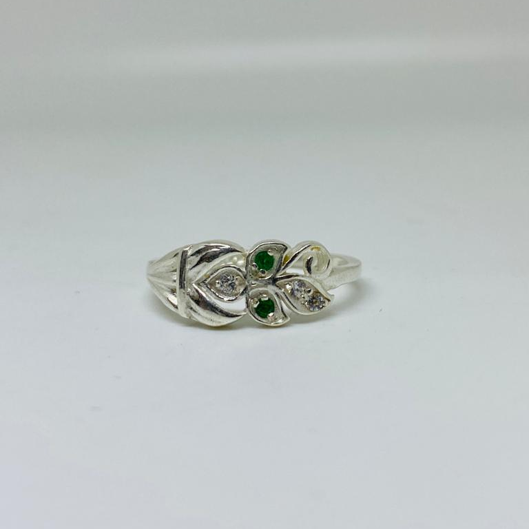 Pure Silver Ladies Ring