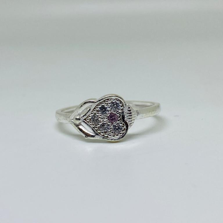 Pure Silver Ladies Ring