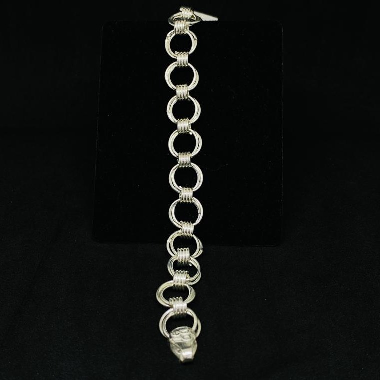 silver men's latest design bracelet