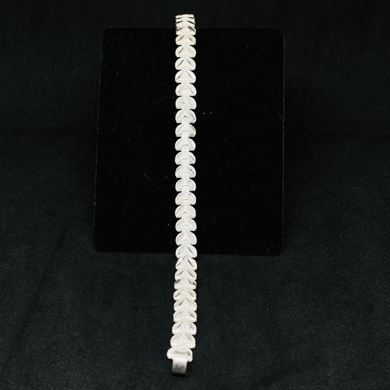 light weight silver men's bracelet