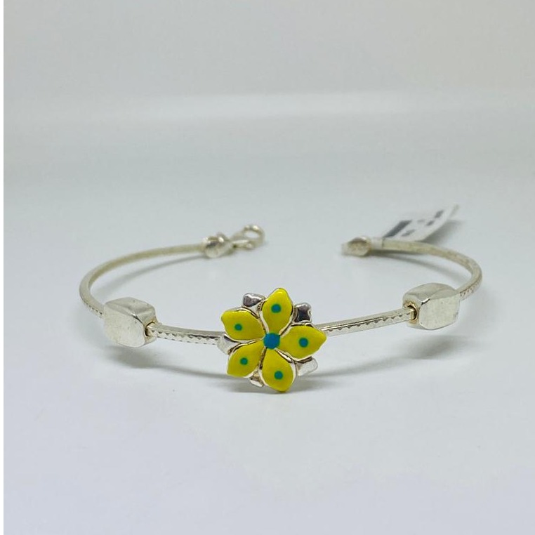 pure silver antique design bracelet