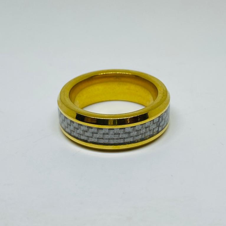 1 gram gold coated band ring