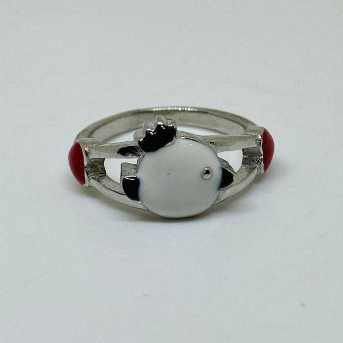 925 hallmark silver kids ring