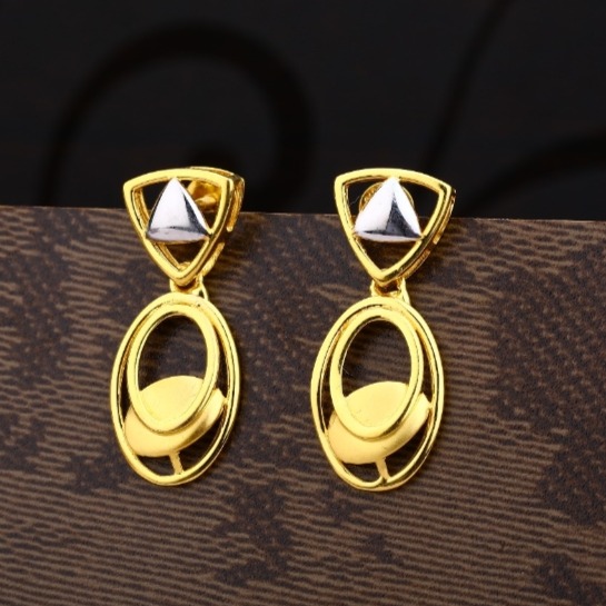 22 carat gold ladies earrings RH-LE921
