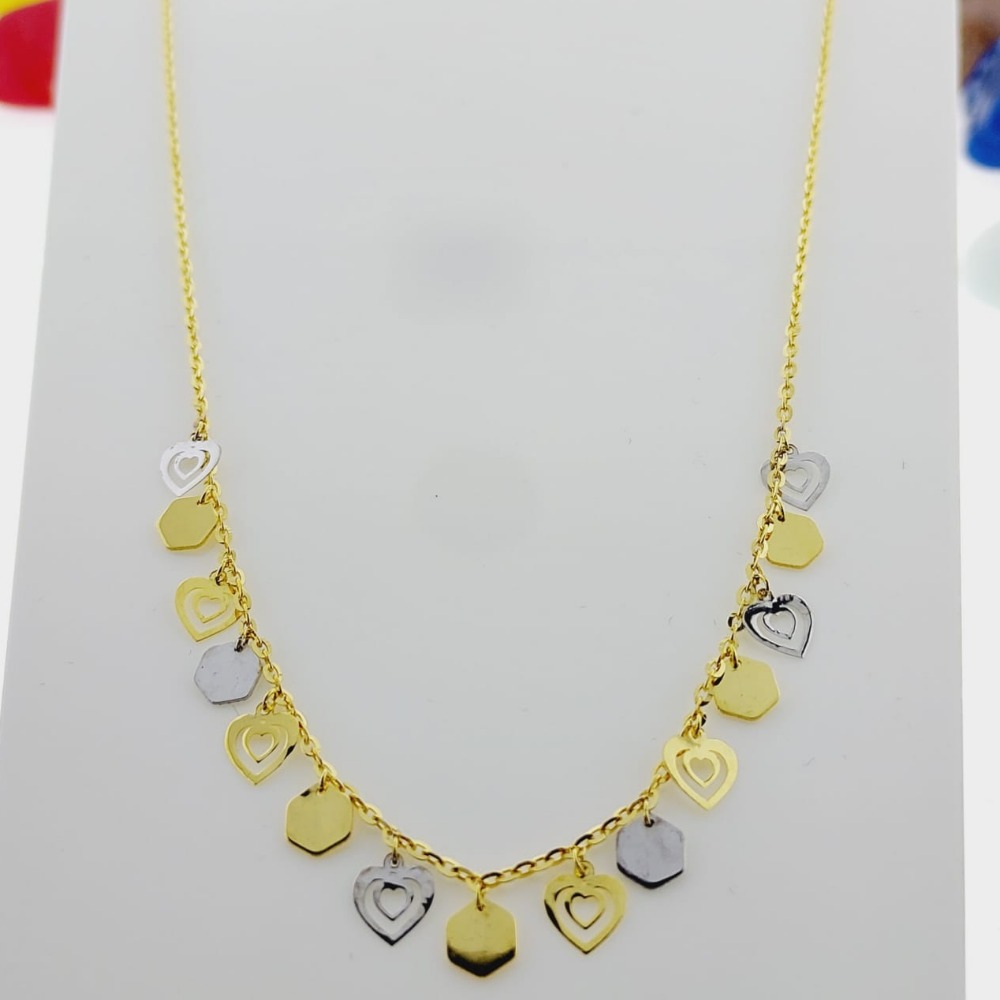 22 carat gold ladies necklace RH-LN839