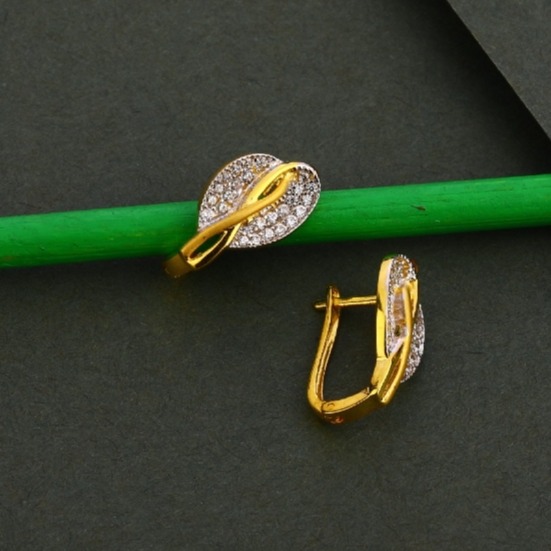 22 carat gold ladies earrings RH-LE732
