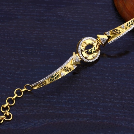 22 carat gold ladies bracelet RH-LB174