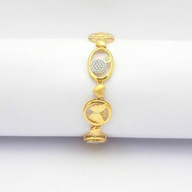 22 carat gold ladies bracelet RH-LB318