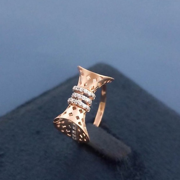 20 carat rose gold ladies rings RH-LR307