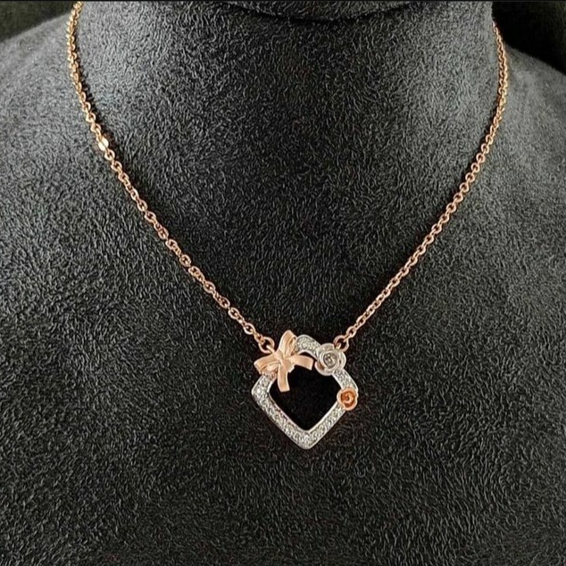 20 carat rose gold ladies chain rh-lC302