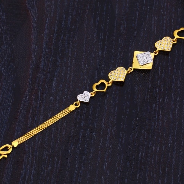 22 carat gold ladies bracelet RH-LB958
