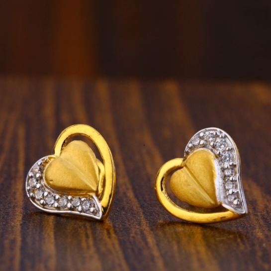 22 carat gold ladies earrings RH-LE915