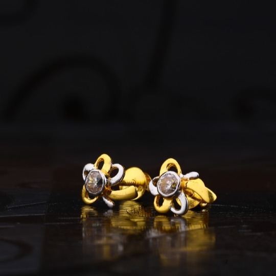 22 carat gold ladies earrings RH-LE911
