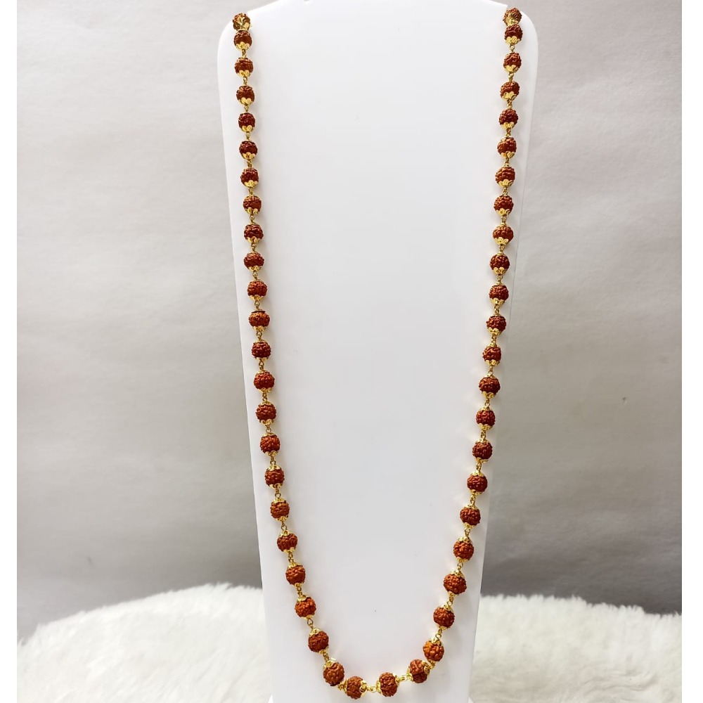 22 carat gold gents rudhraksh mala RH-GM819