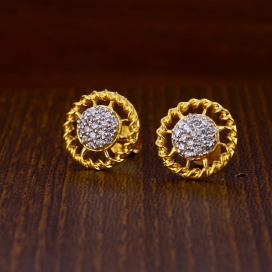 22 carat gold ladies earrings RH-LE723