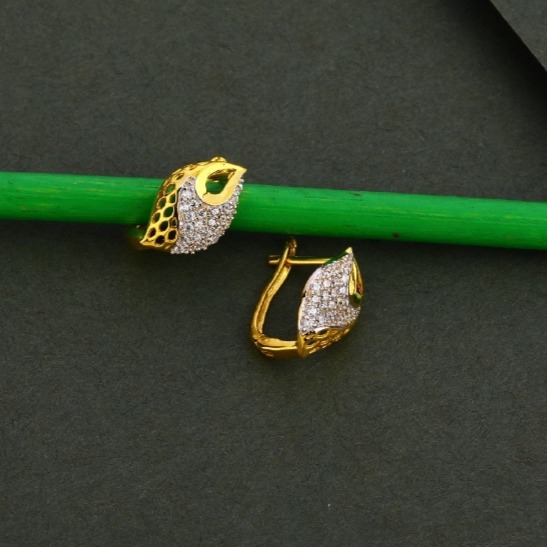 22 carat gold ladies earrings RH-LE704