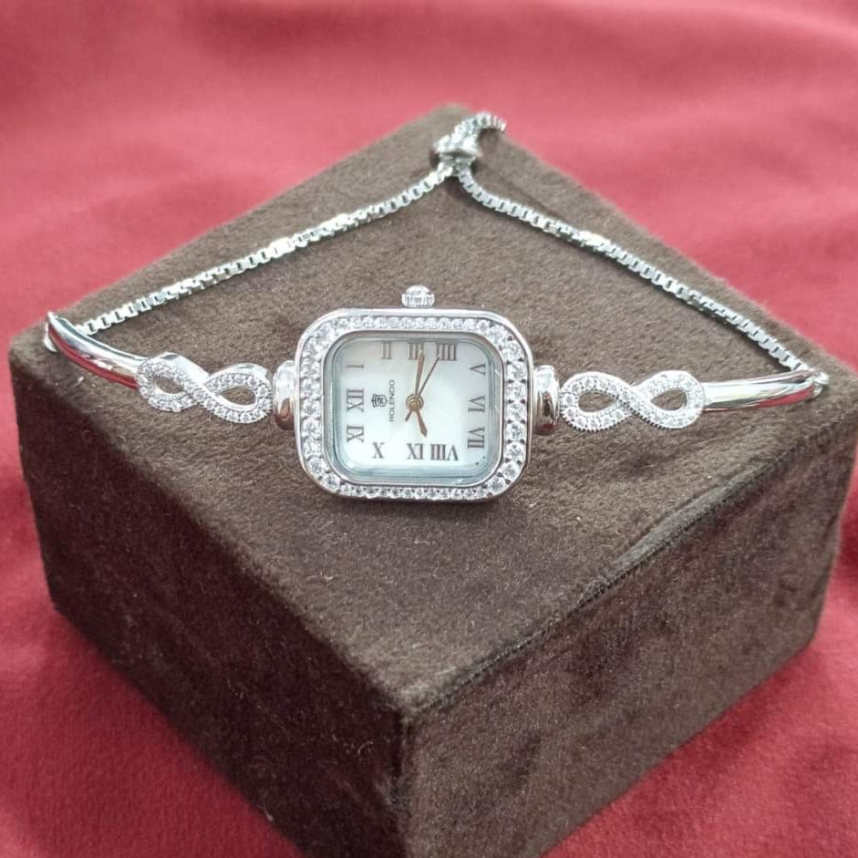 silver ladies watch RH-LW127