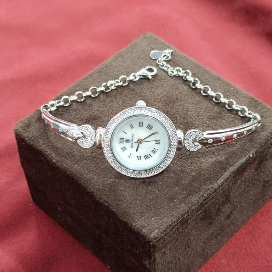 silver ladies watch RH-LW123
