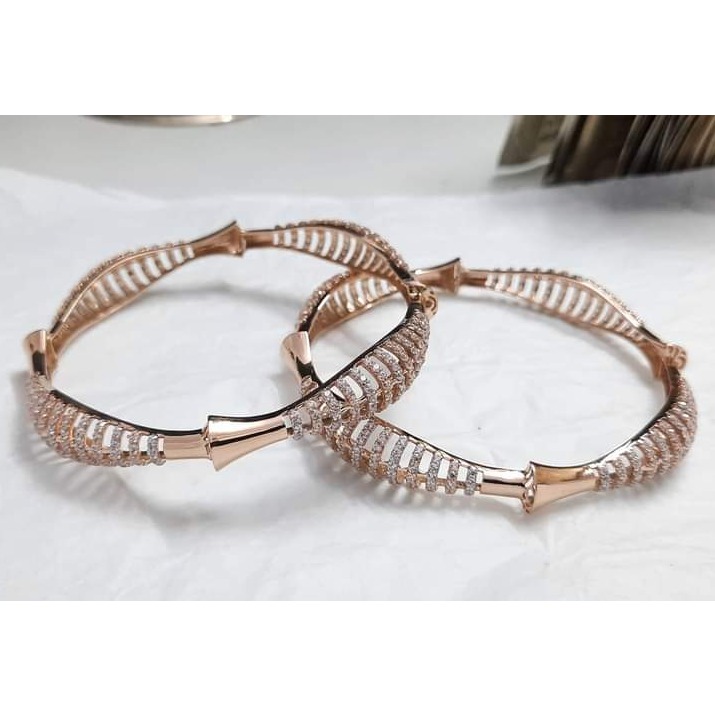20 carat rose gold antique ladies bangles rh-lb811
