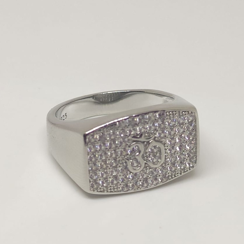 92.5 silver gents diamonds RH-GR424