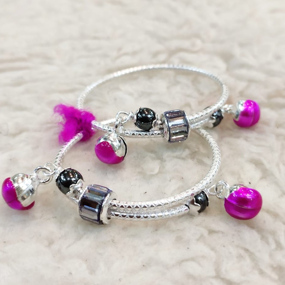 silver kids bangles RH-KB252