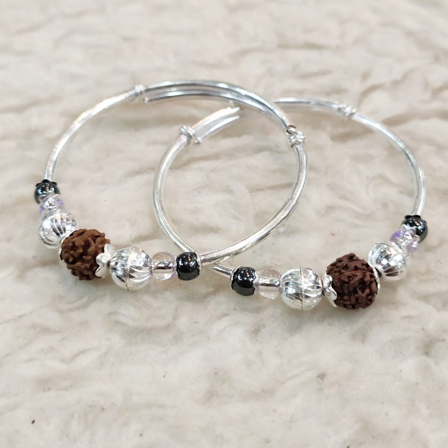silver kids bangles RH-KB251