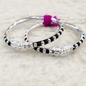 silver kids bangles RH-KB250