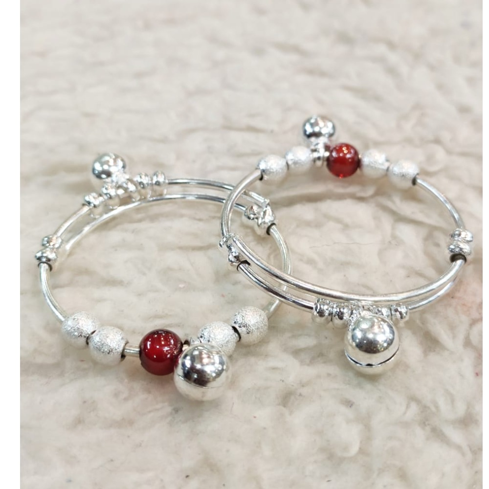 silver kids bangles RH-KB246