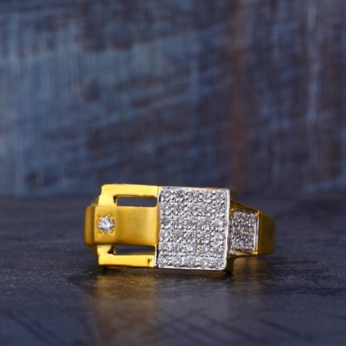 22 carat gold diamonds gents rings RH-GR652