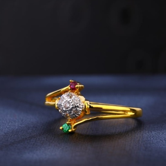 22 carat gold fancy ladies rings RH-LR441