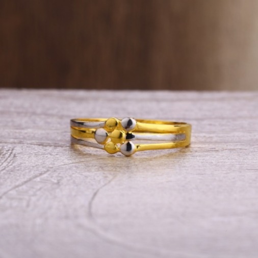 22 carat gold stylish ladies rings rh-lR350
