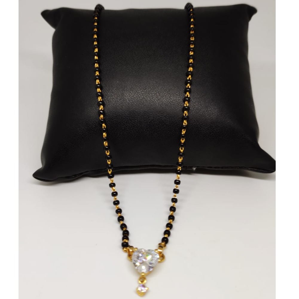 22 Carat gold antique ladies mangalsutra RH-LM982