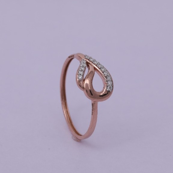 18 carat gold real daimonds fancy rings RH-LR961