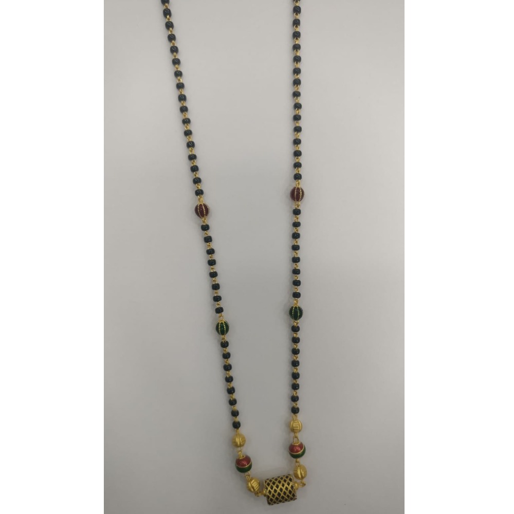 22 carat gold classical ladies mangalsutra RH-LM937