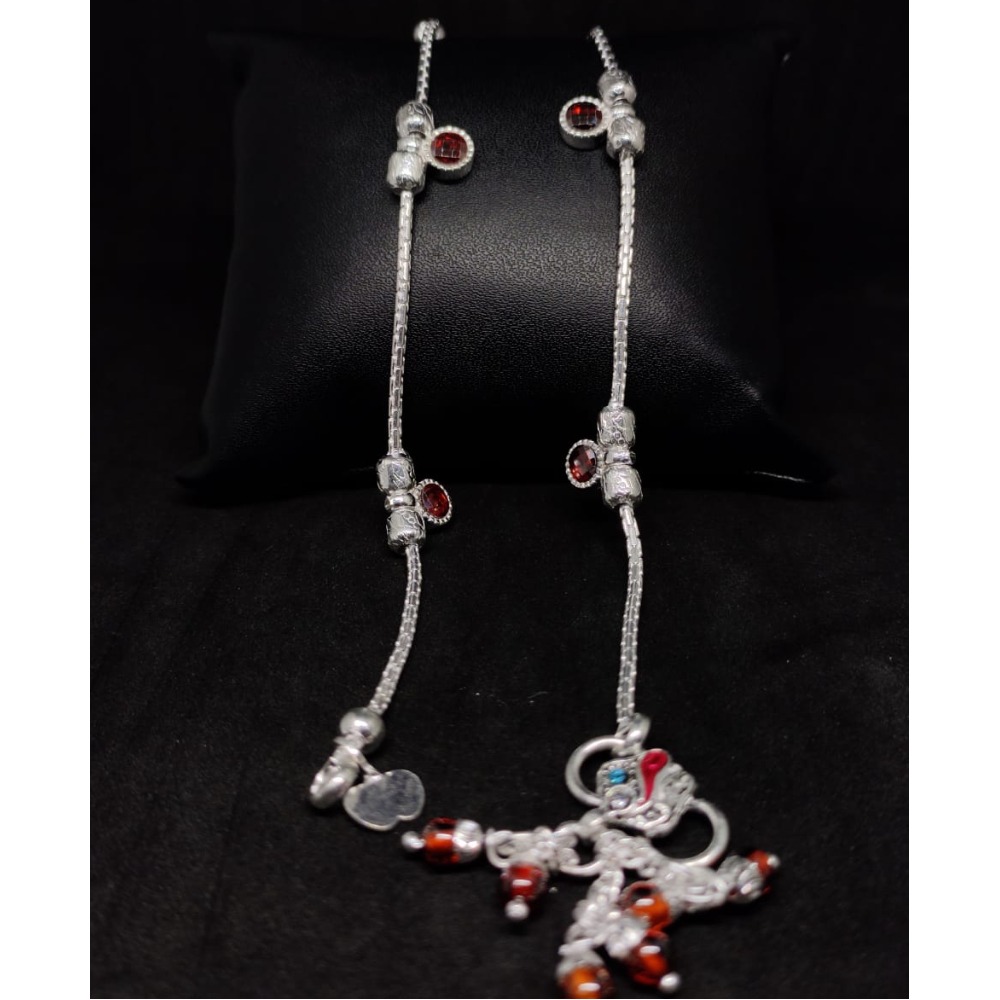 silver traditional ladies payal RH-LA896