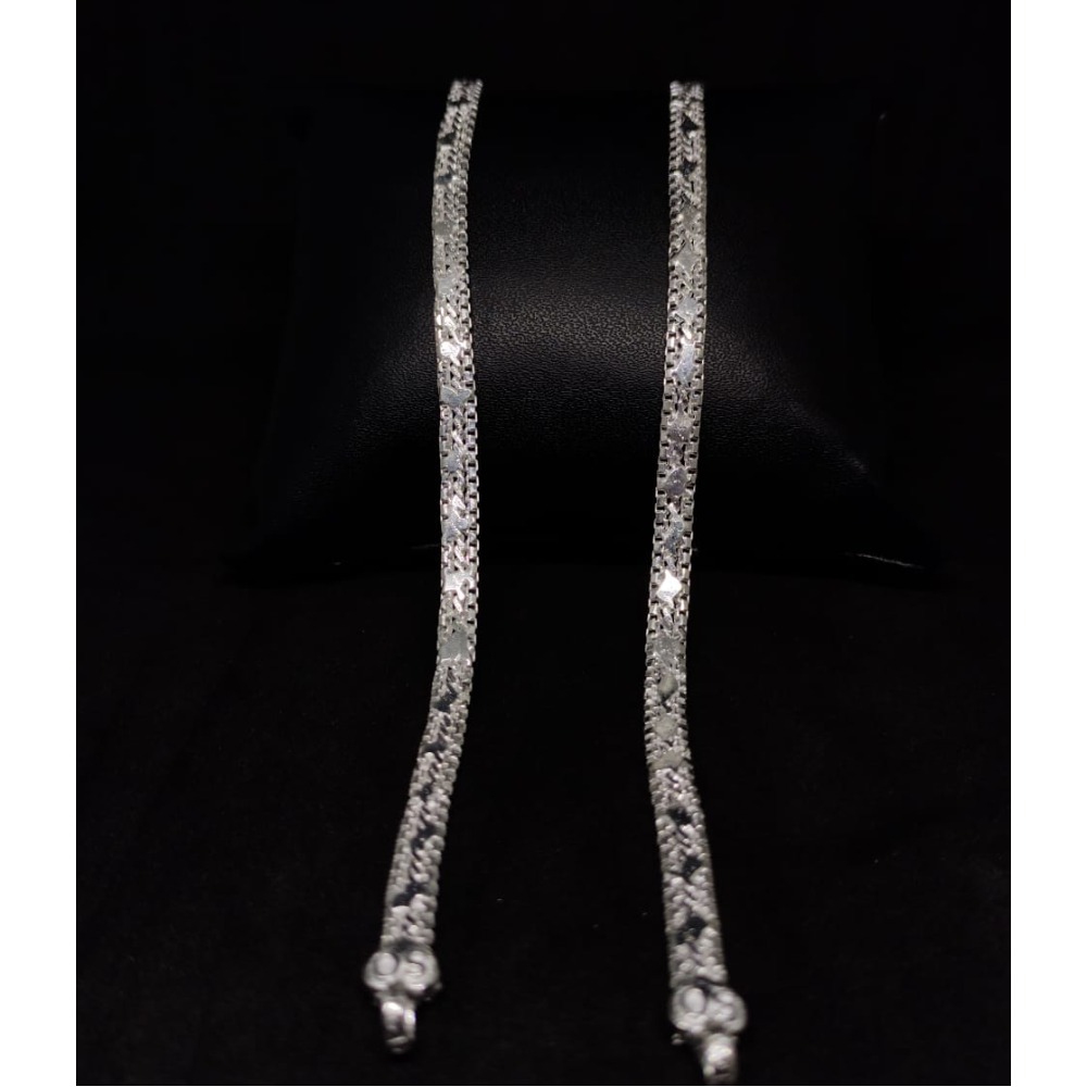 silver antiq ladies payal Rh-la888